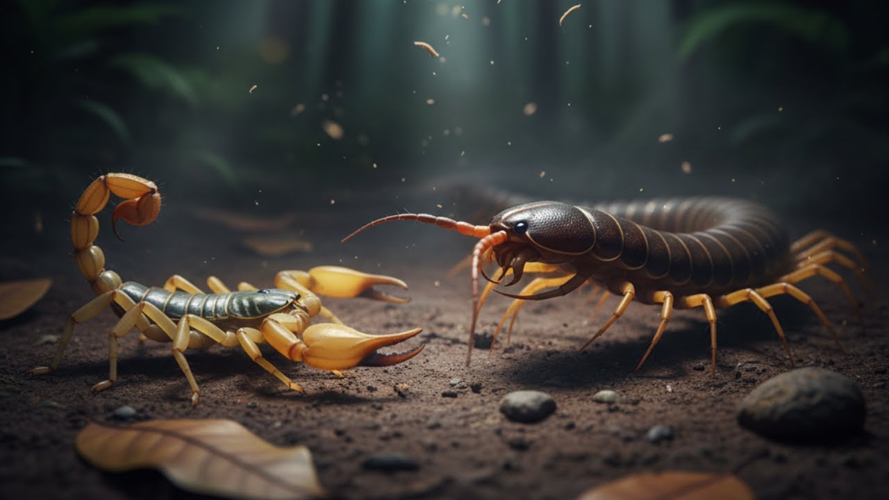ESCORPIÃO VS CENTOPEIA: Quem é o Mais Perigoso? (Diferenças Reais!)