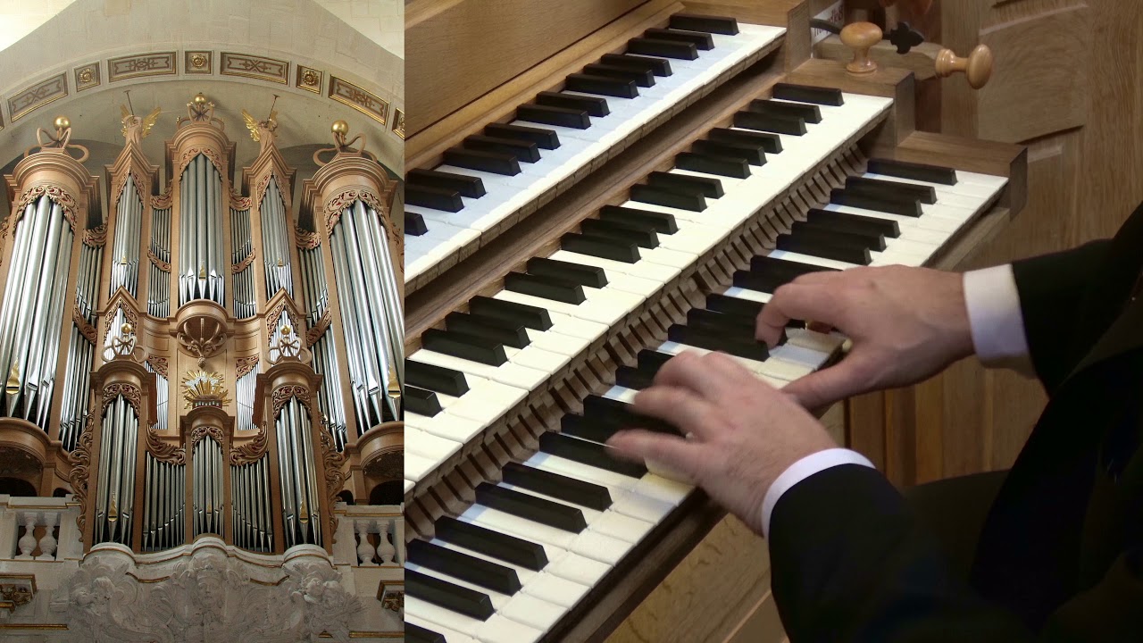 Bach Praeludium und fuge a-moll BWV 543 - Vincent Rigot l'orgue de l'église Saint-Louis-en-l'ile