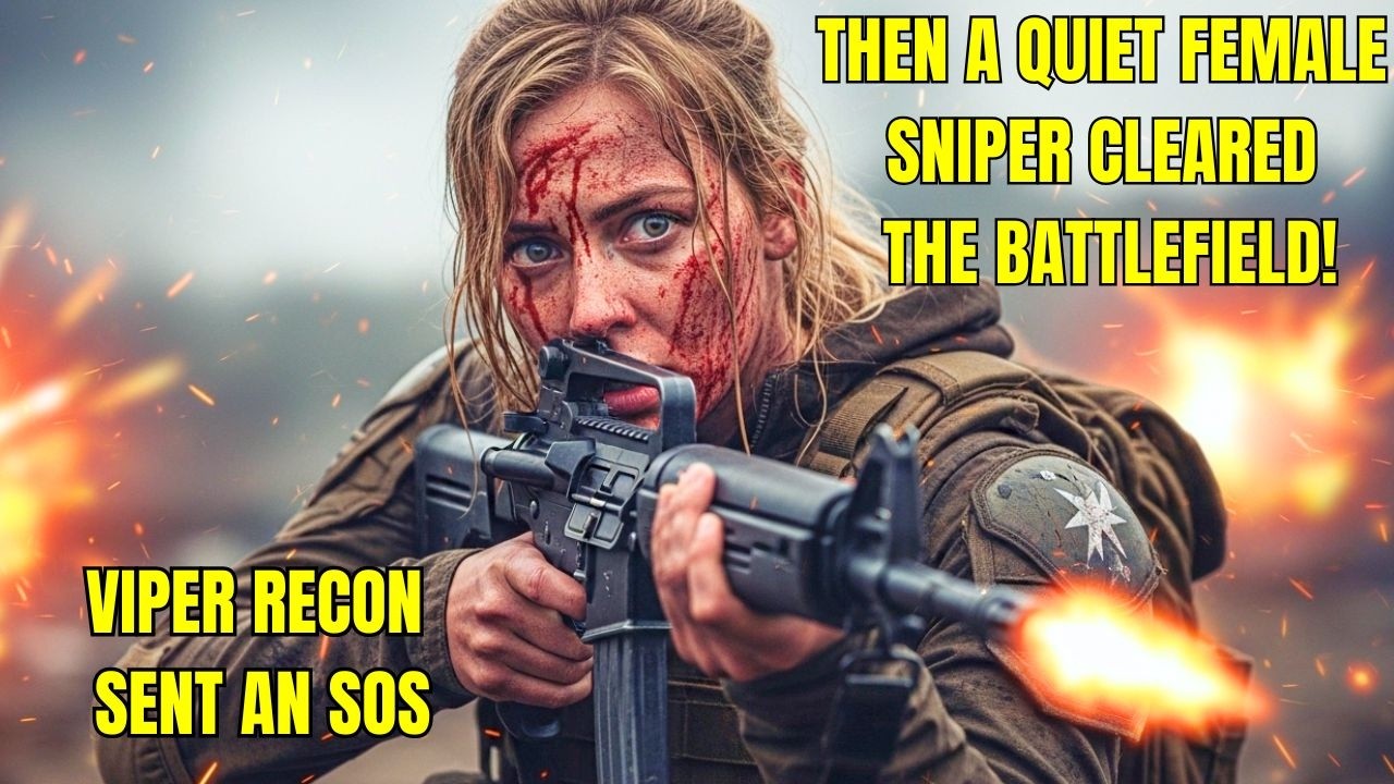 Viper Recon Sent an SOS — Then a Silent Female Sniper Cleared the Entire Battlefield