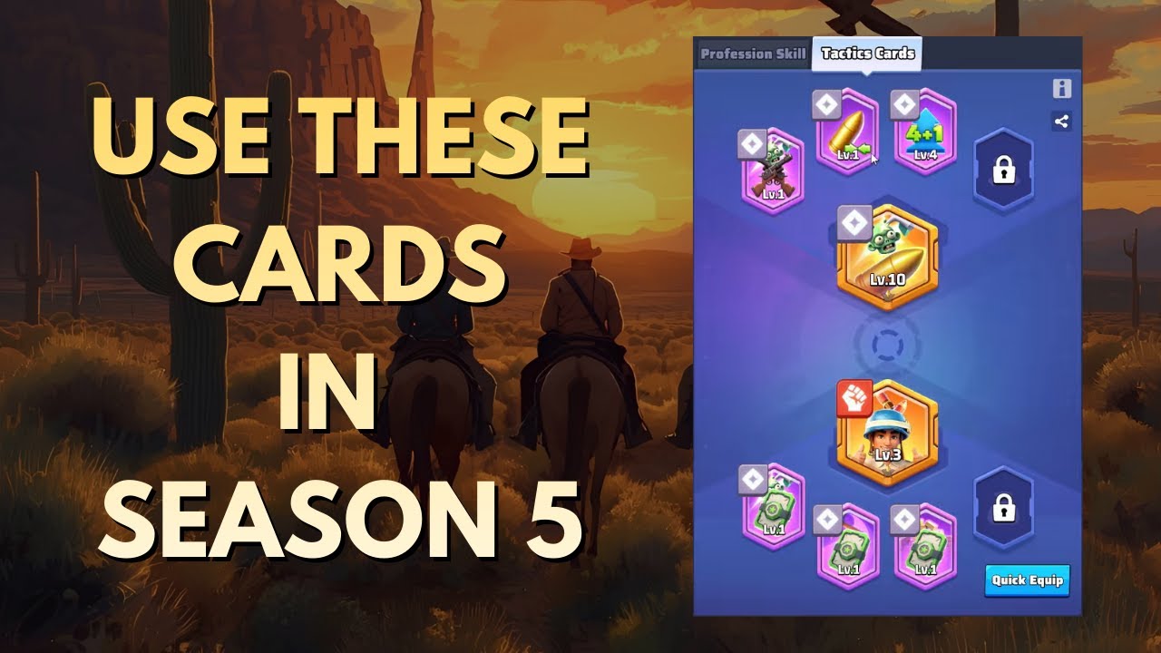 Season 5 Tactic Card Overview: RSS Cards, Battle Cards, Fragments and More | Last War: Survival