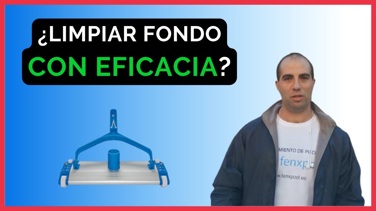 ✅ C&Oacute;MO PASAR el LIMPIAFONDOS MANUAL en PISCINAS