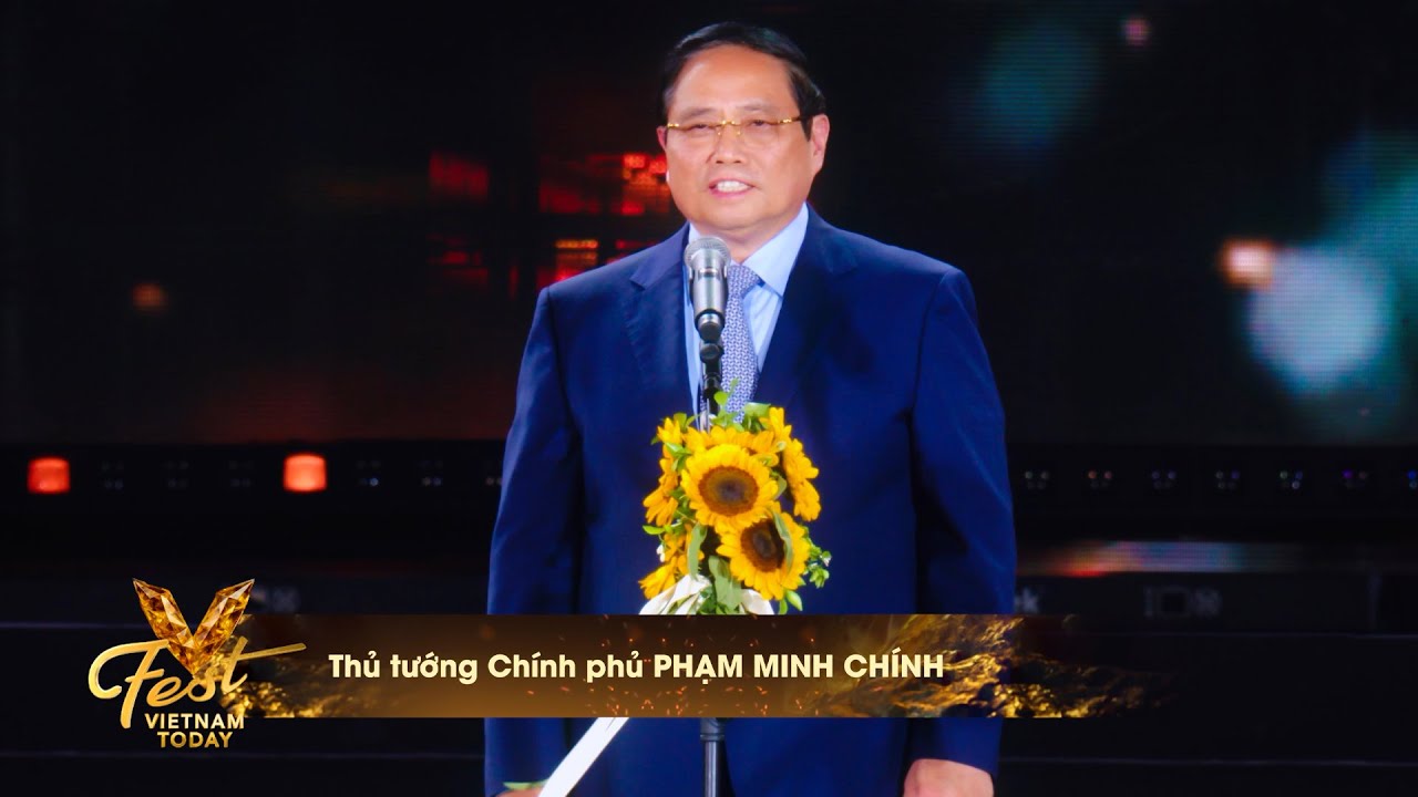 Thủ tướng Chính phủ Phạm Minh Chính phát biểu tại V Fest | VTV Concert | V Fest Thanh xuân rực rỡ