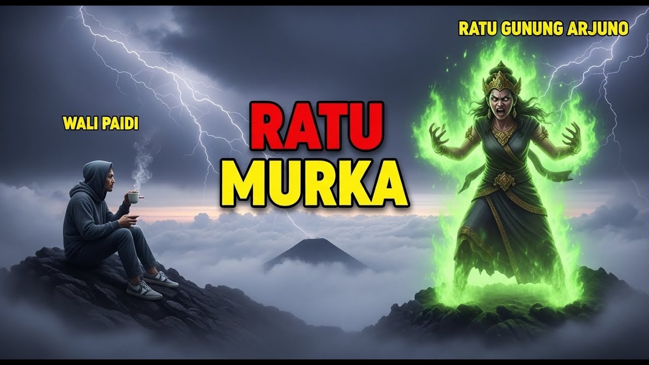 KESAKTIAN WALI PAIDI, RATU GUNUNG ARJUNO MURKA BESAR AKAN TETAPI TAKLUK