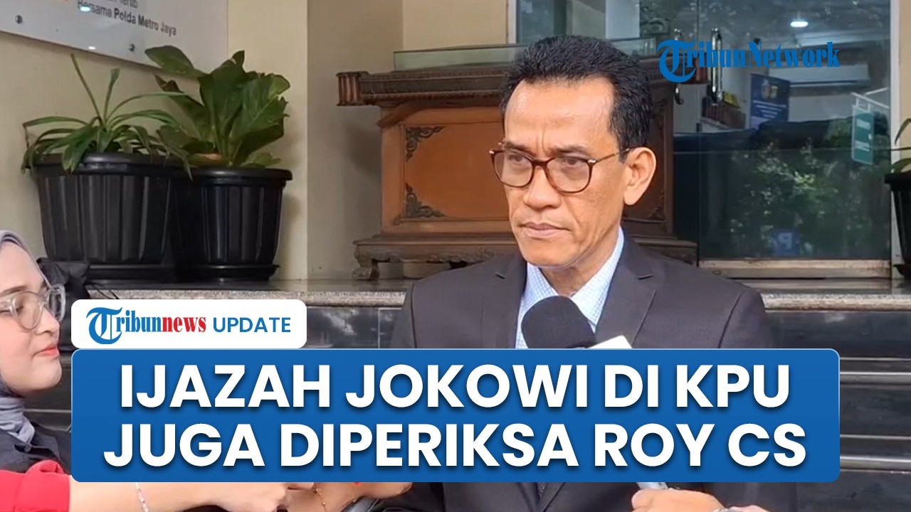 Roy cs Buka Bukti Ijazah Jokowi 99,9% Palsu, Salinan yang Diserahkan ke KPU Juga Diperiksa Kubunya