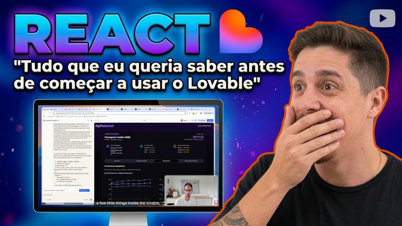 REACT - Tudo o que eu Gostaria de Saber Antes de Começar a Usar o Lovable (Dicas e Truques)