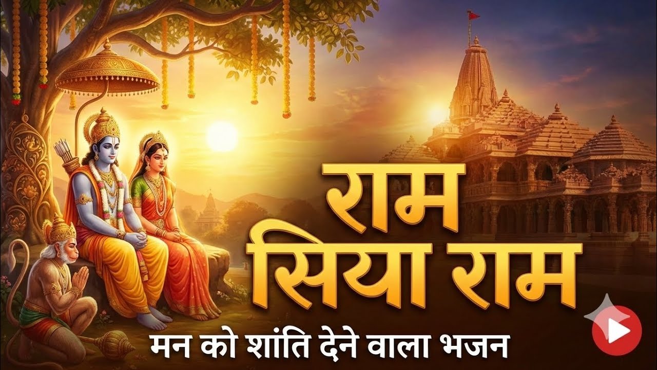 राम सिया राम ✨ | मन को असीम शांति देने वाला भजन | Ram Siya Ram Bhajan #ram #rambhajan #ramsiyaram