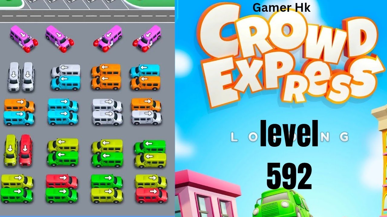 Crowd Express level 592 Walkthrough Solution 