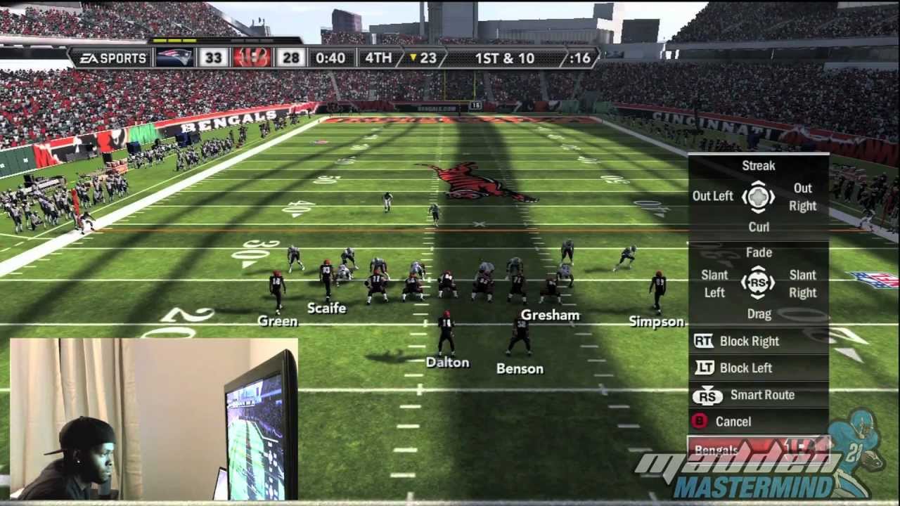 MUST WATCH!! Greatest Madden 12 Game Ever? [HD 1080p Gameplay + Live Commentary Cam]