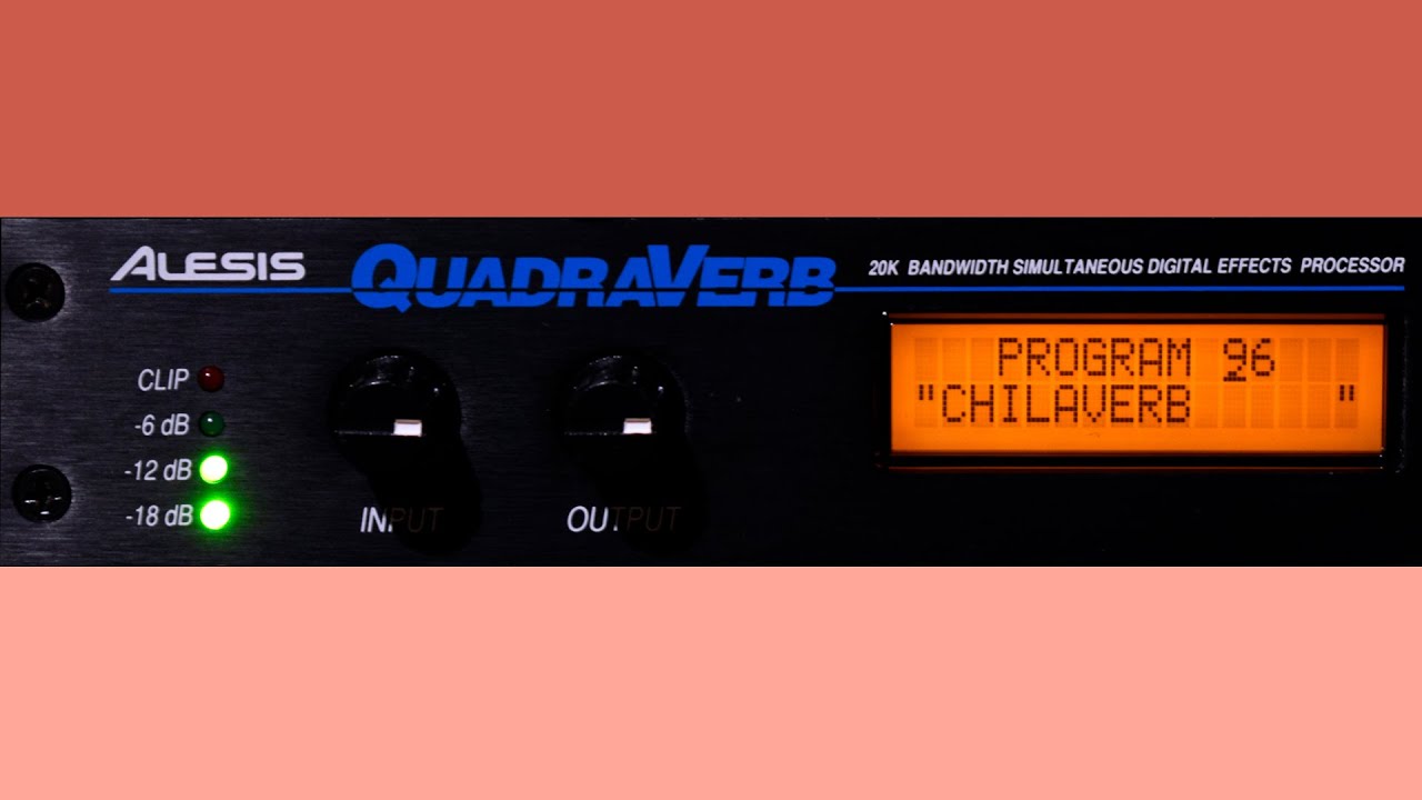 Alesis QuadraVerb Plus (1987-1991) Digital Multiprocessor