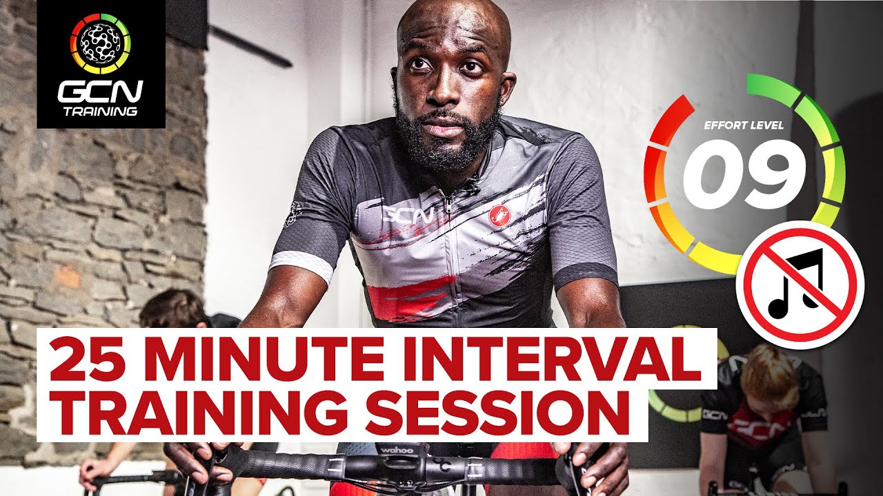 25 Minute Cycling Session | Don't Get Dropped! | Without Music 🔇