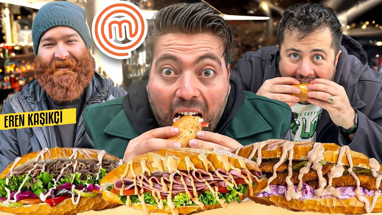 MASTERCHEF KIZIL SAKAL’IN MEKANINDA TÜM MENÜYÜ YEDİK! @sahangiller