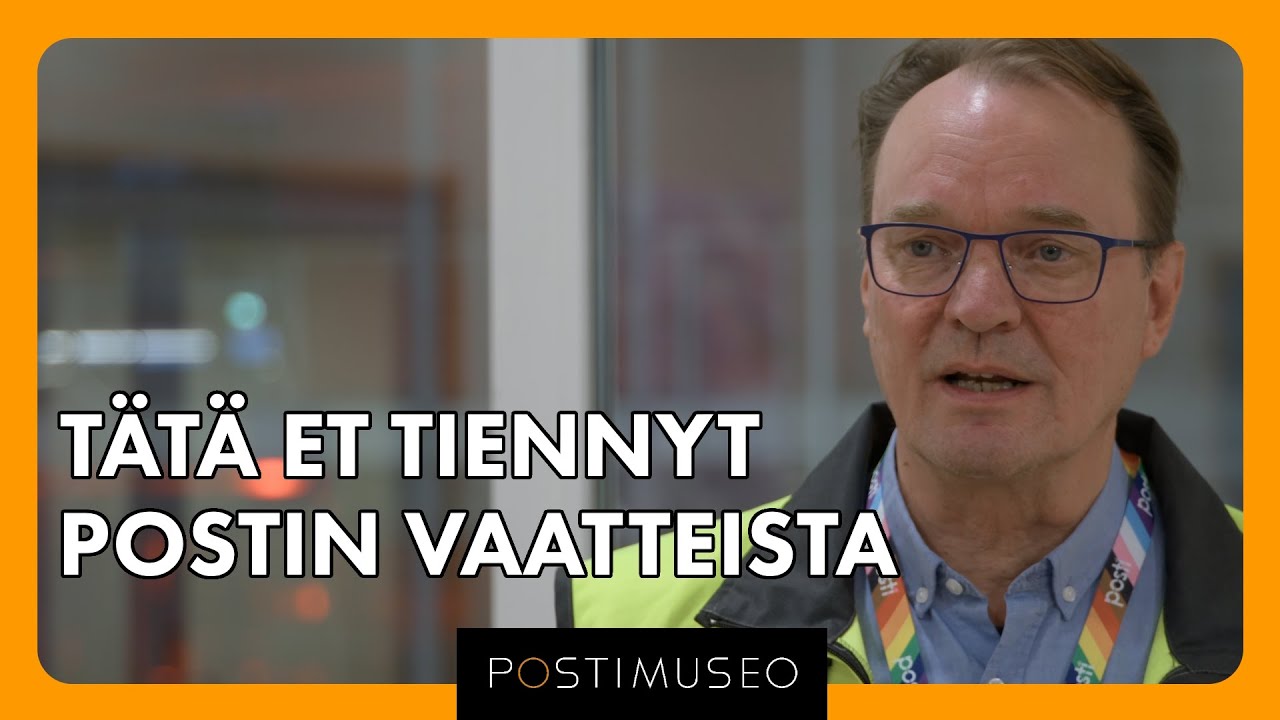 Työsuojelupäällikkö Jyri-Jukka Laitinen kertoo Postin vaatemallistosta