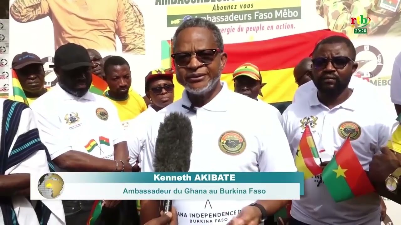 Faso Mêbo : la diaspora ghanéenne résidant au Burkina Faso répond à l’appel avec 5 tonnes de ciment