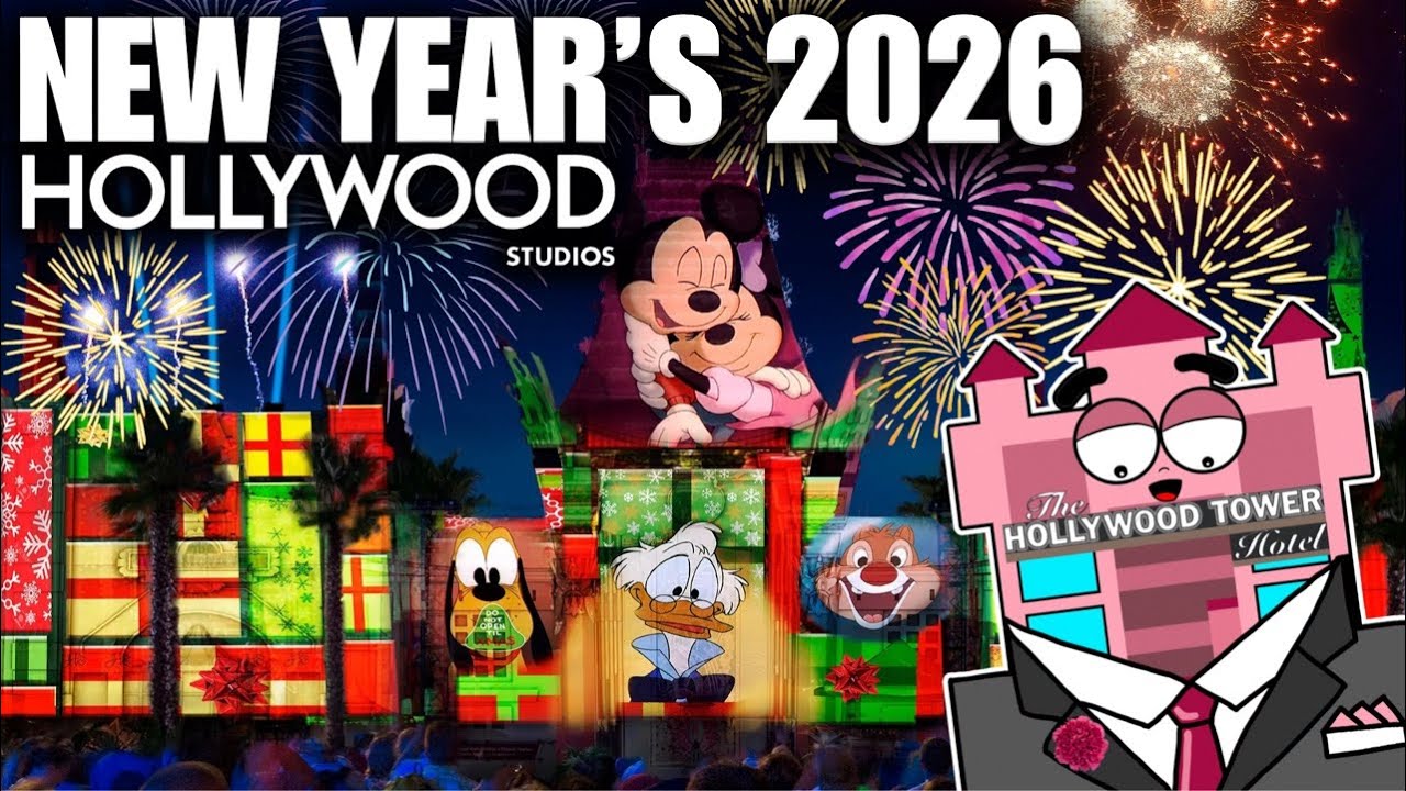 LIVE: 2026 New Year’s Eve at Disney’s Hollywood Studios (POV Ride Throughs & Fireworks)