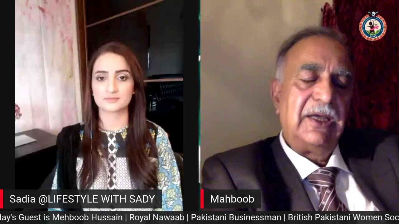 Royal Nawab Owner  | London Restaurant | Pakistani businessman Mehboob hussain with BPWS