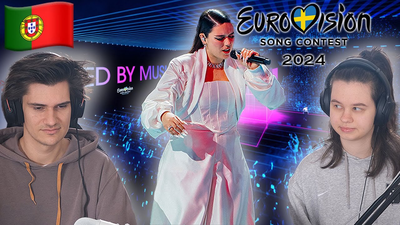 Norwegian and Lithuanian React to + Rate Portugal | Eurovision 2024