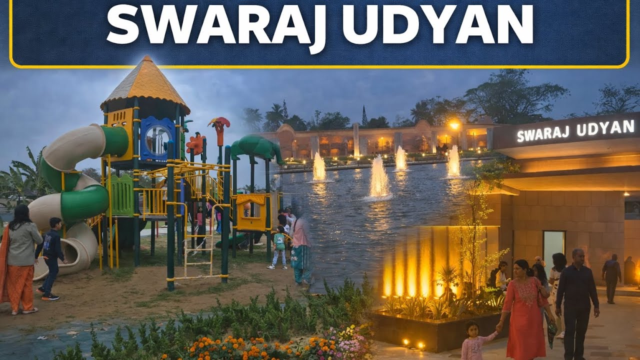 “I Found Assam’s MOST BEAUTIFUL New Park 😱 (Swaraj Udyan Jorhat Full Tour)”