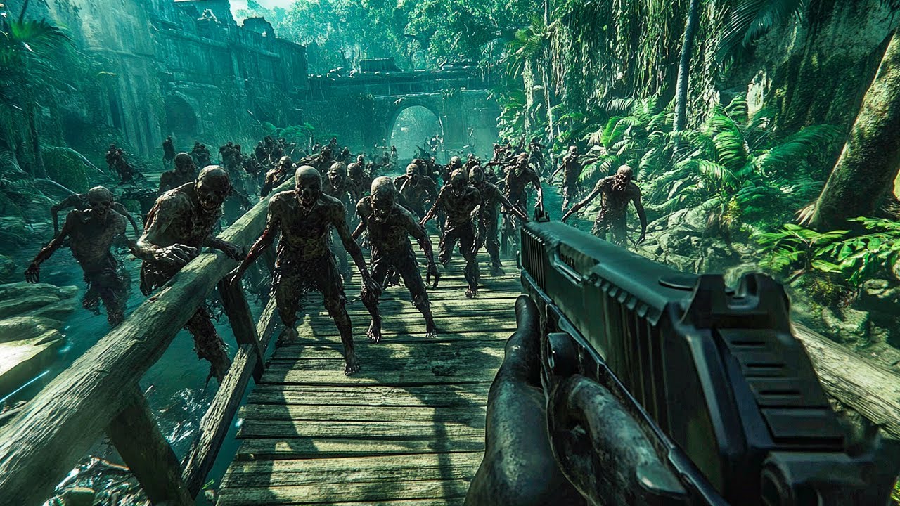 BLACK OPS 3 ZOMBIES: SHANGRI LA GAMEPLAY! (NO COMMENTARY)