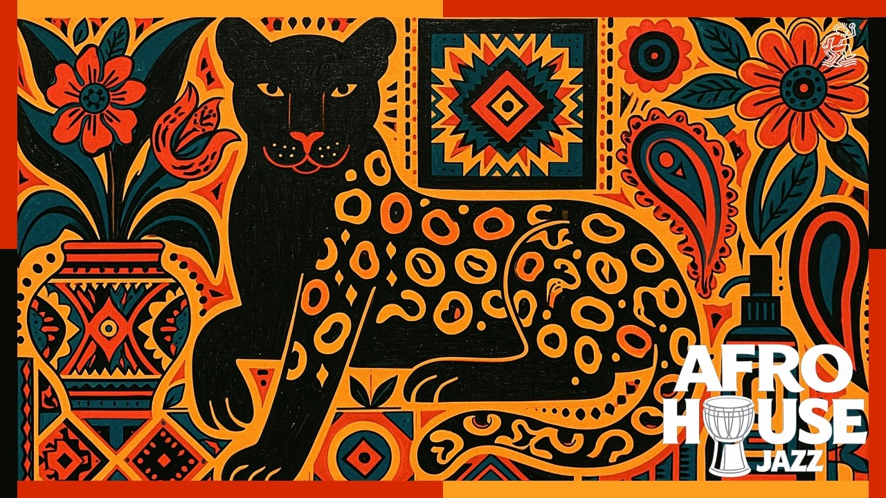 ''The Rhythm Panther'' | Afro House Jazz Mix &mdash; Deep Tribal Groove Session for Focus & Work