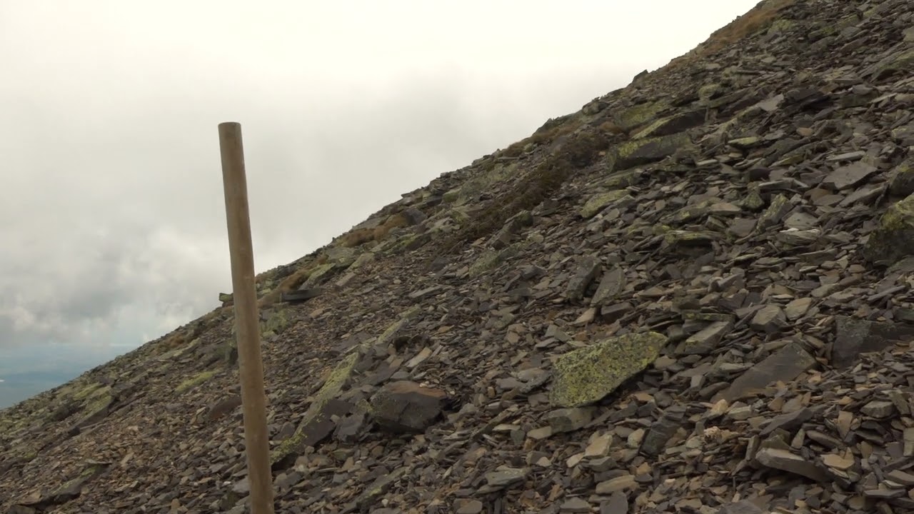 La escupidera del Moncayo sin nieve