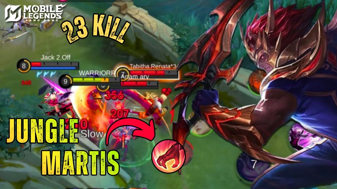 JUNGLE MARTIS CLUTCH IN RANKED GAMEPLAY | MOBA LEGENDS 