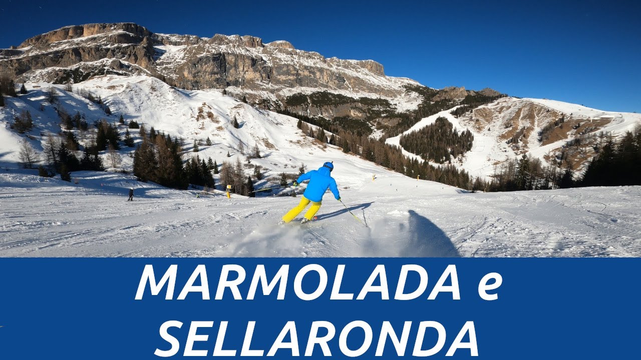 SCI Canazei 18.01.2025 Marmolada e Sellaronda