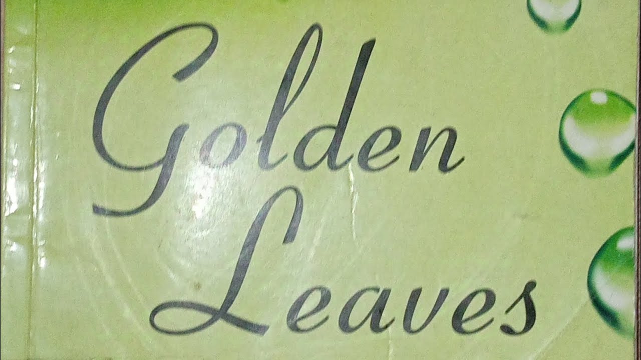 All about 'Golden Leaves' A compiled book for C.U. affiliated colleges.
