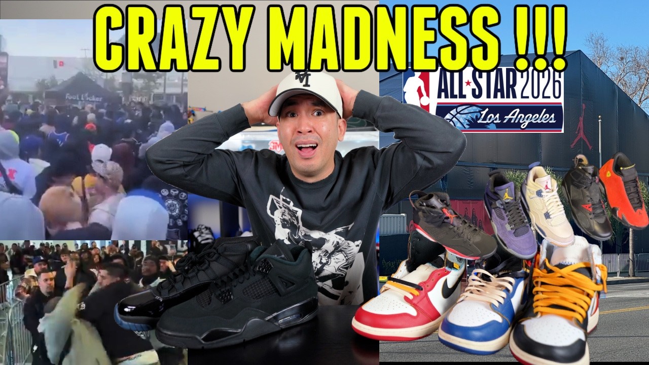 CRAZY MADNESS !!! RESTOCKS AT ALL STAR WEEKEND IN LA DAY 1 !!! MORE RELEASES COMING