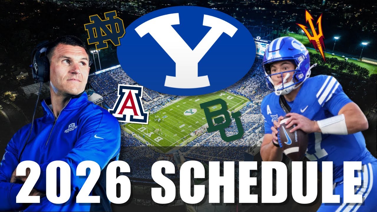 BYU's 2026 Football Schedule Released