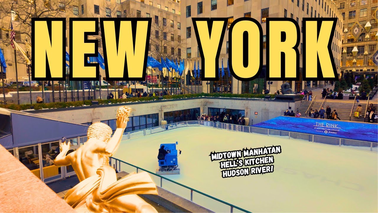 Exploring Manhattan's ROCKEFELLER CENTER & NYC Hell's Kitchen