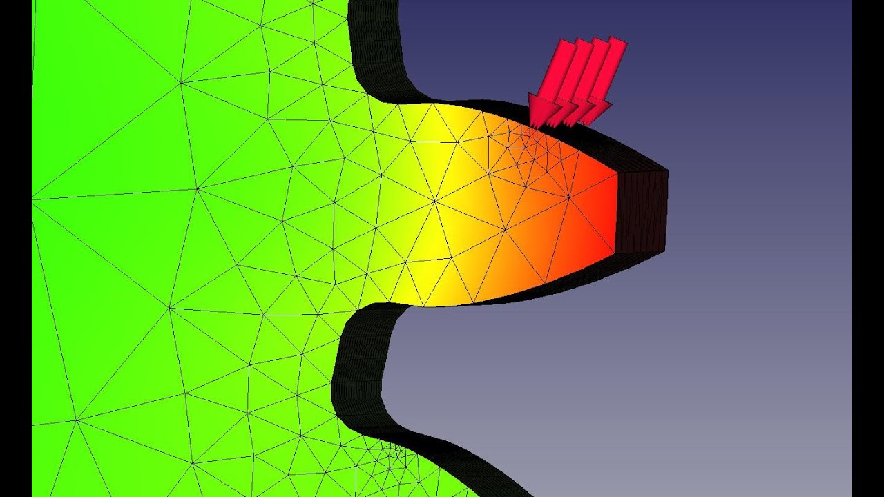 FREECAD #228 - GEAR+FEM
