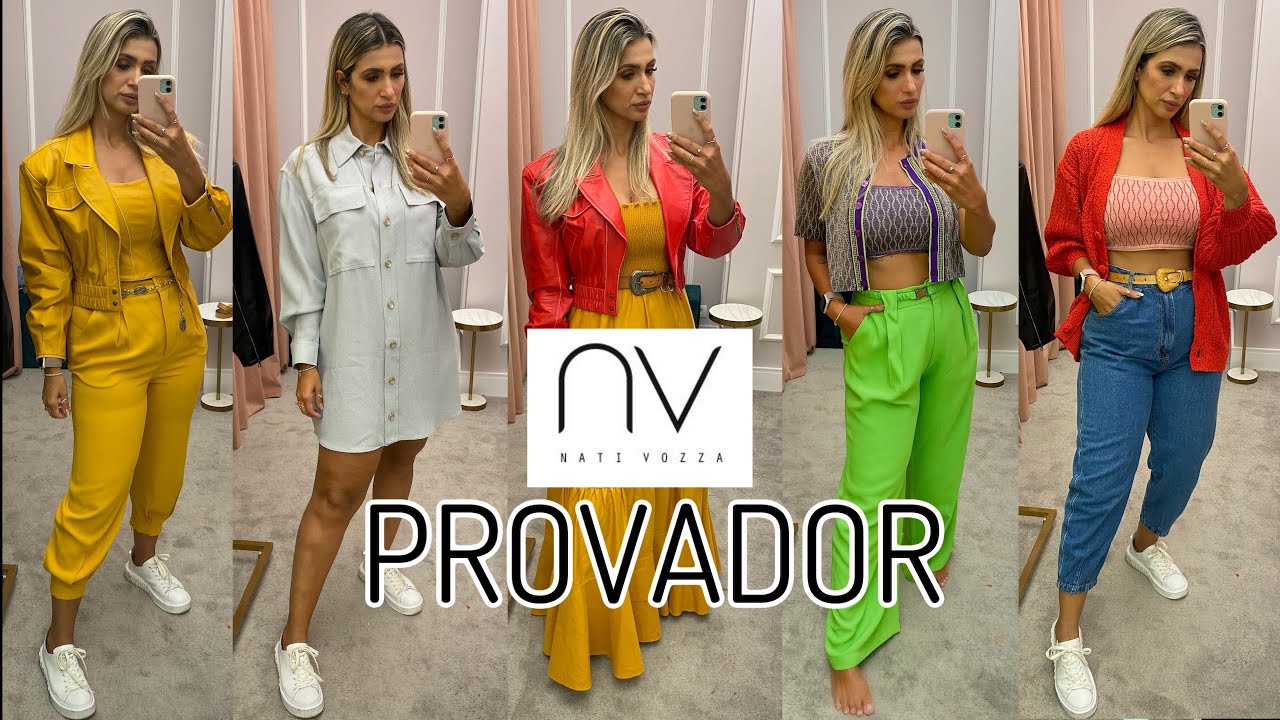 LOOKS NO PROVADOR BYNV ✨NATI VOZZA✨ LOJA RIO DE JANEIRO