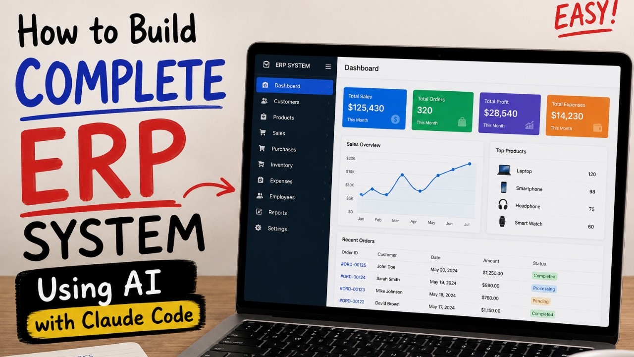 Как создать полноценную ERP-систему с помощью ИИ и Claude Code (Полный проект)