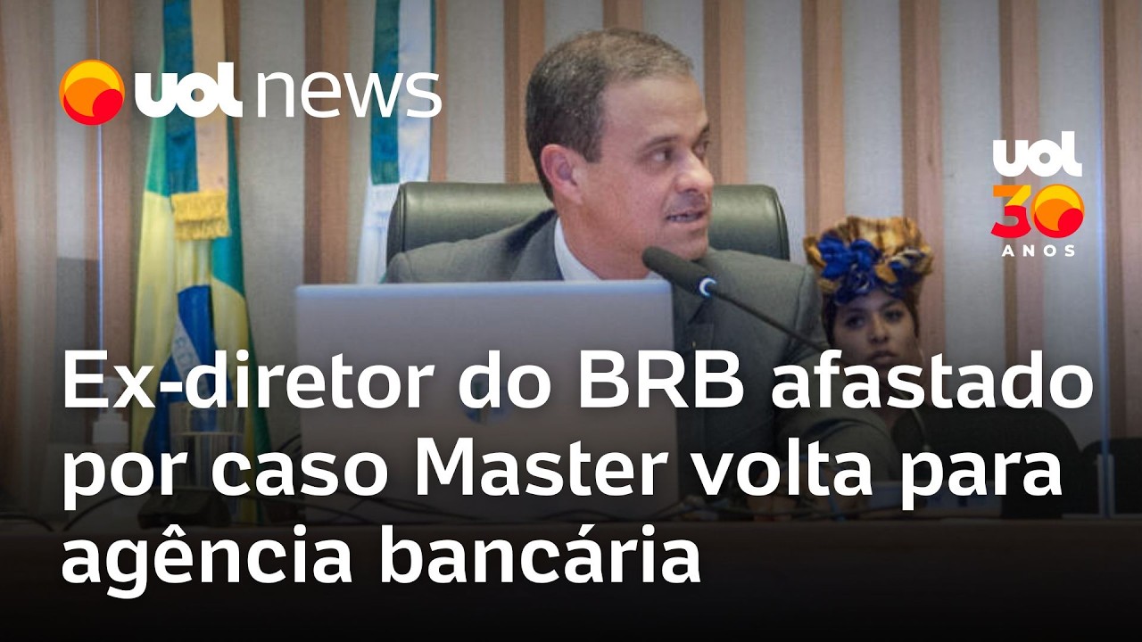 Ex-diretor do BRB afastado por caso Master volta a trabalhar em agência bancária e busca discrição