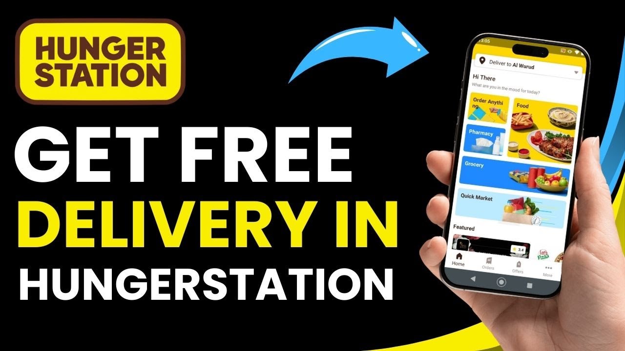How to Get Free Delivery on HungerStation !