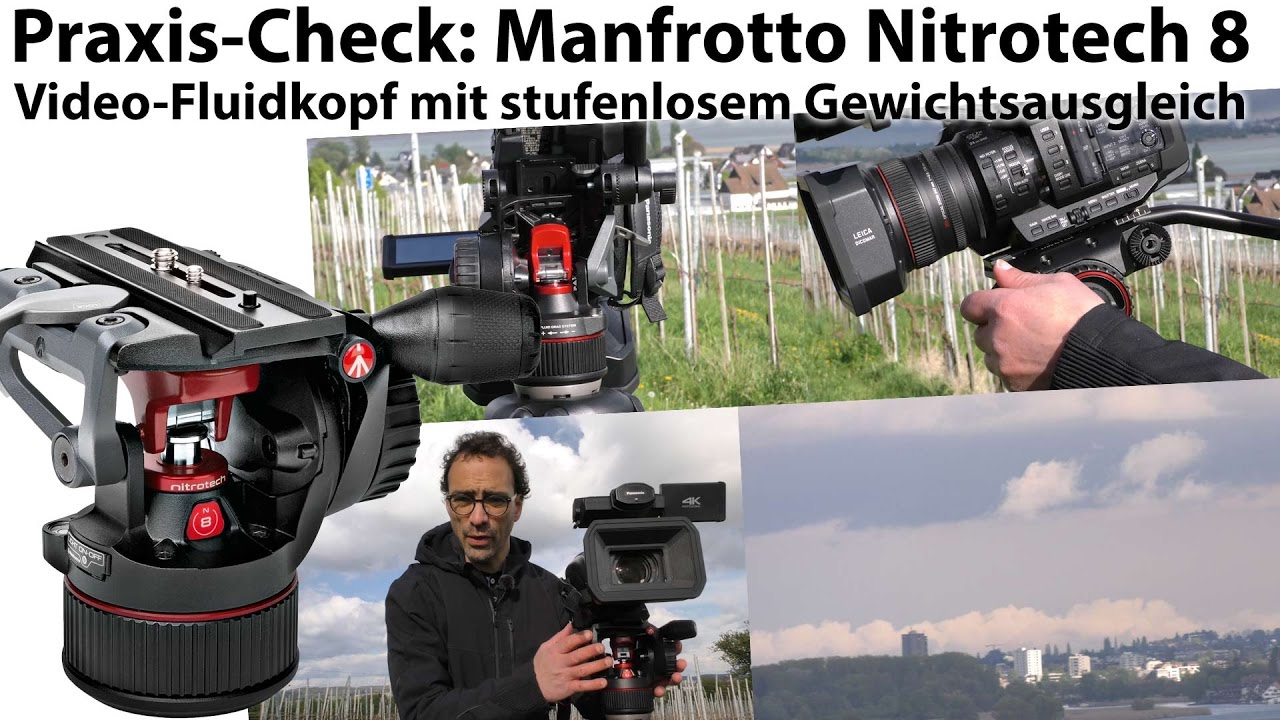 Praxis-Test: Manfrotto Nitrotech 8 - der ultimative Video-Fluid-Neigekopf?