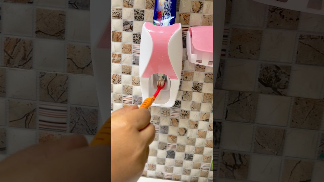 Automatic Toothpaste dispenser review  #youtubeshorts #shorts #viral