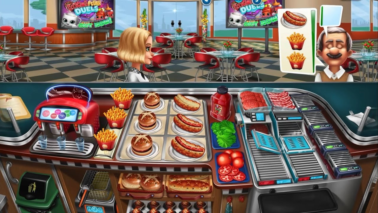 cooking fever 👩🏻&zwj;🍳 completing daily challenges 🎁