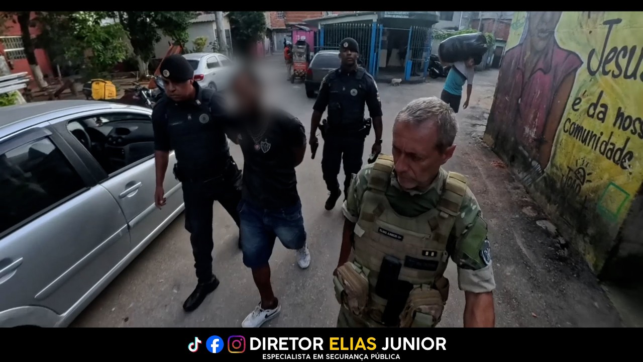 Traficante do Rio de Janeiro TOMA invertida da ROMU em São Paulo - Diretor Elias Junior