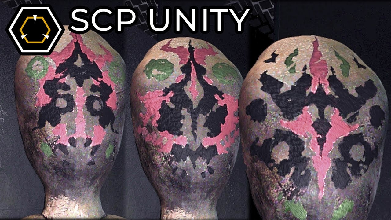 SCP-173 Face Texture CHANGES when you Blink - SCP Unity v0.7