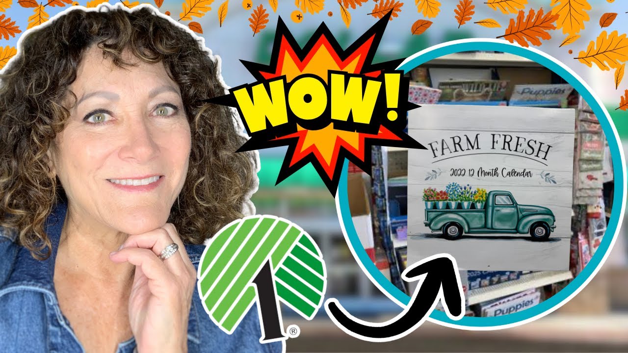 GENIUS Fall Dollar Tree CALENDAR DIY Hacks You Will Love!