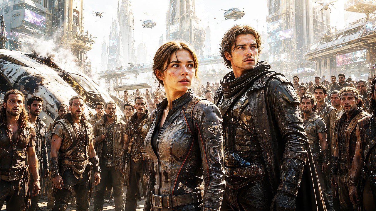 A Girl Accidentally Lands on a Planet With Only Men and All of Them Chase Her Except One