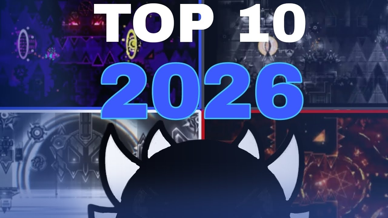 TOP 10 HARDEST DEMONS IN 2026 #geometrydash #gd