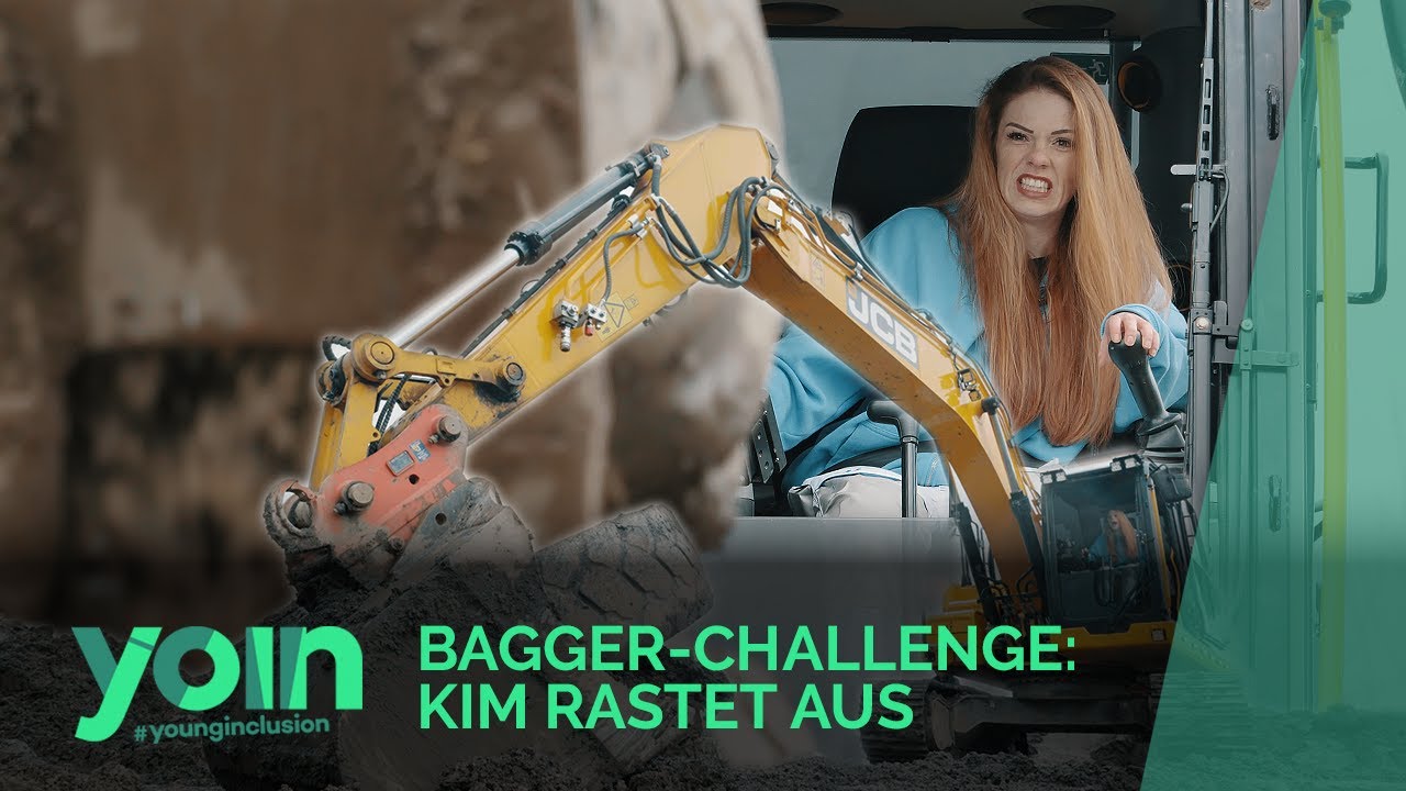 WETTEN DASS ..? – Spielkind Kim im Riesen-Bagger