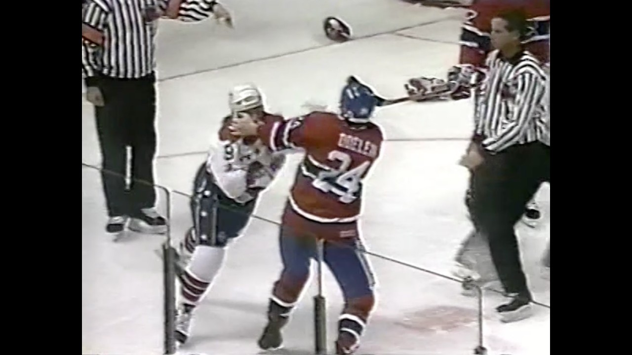 NHL Fights: 1989 - 1993