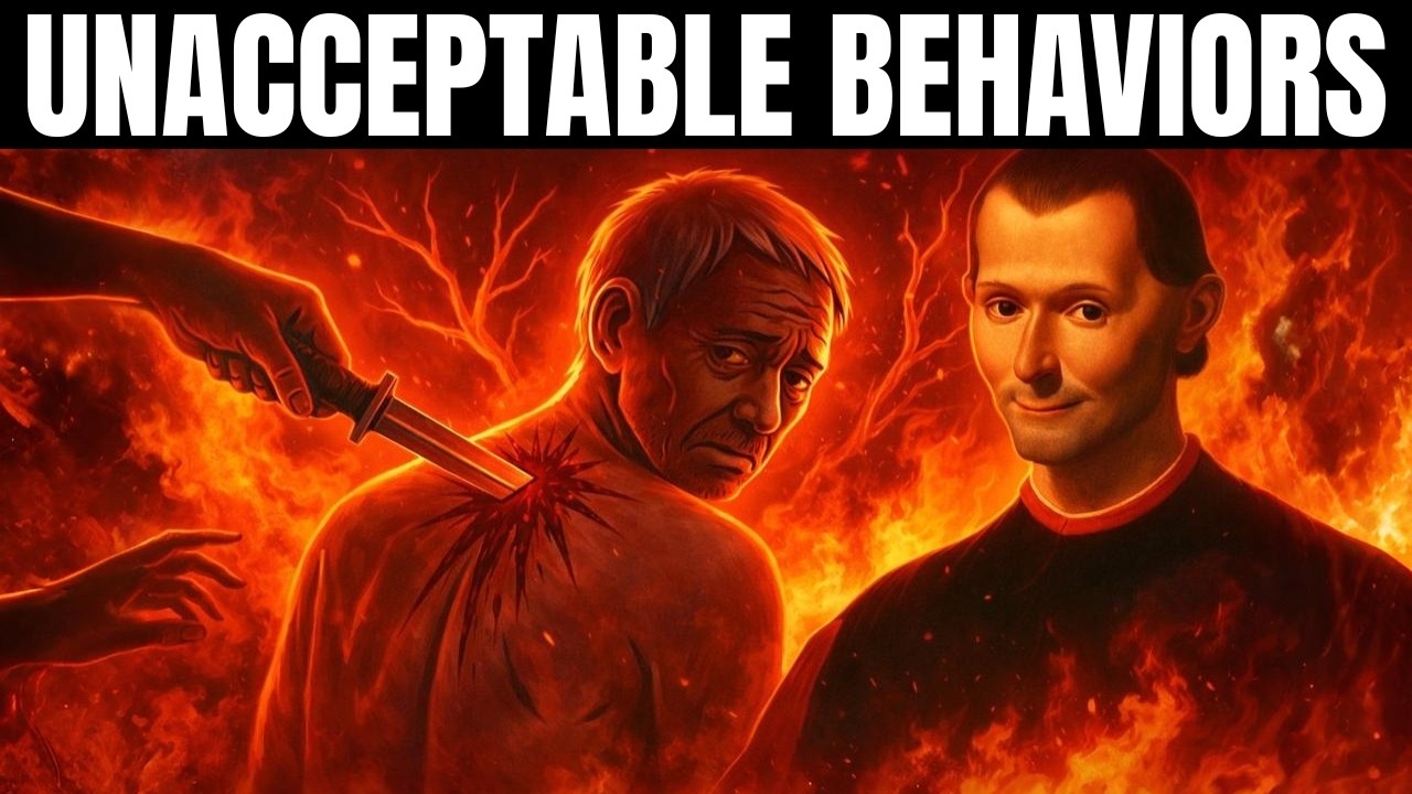 Never Tolerate These 7 Behaviors — Machiavelli