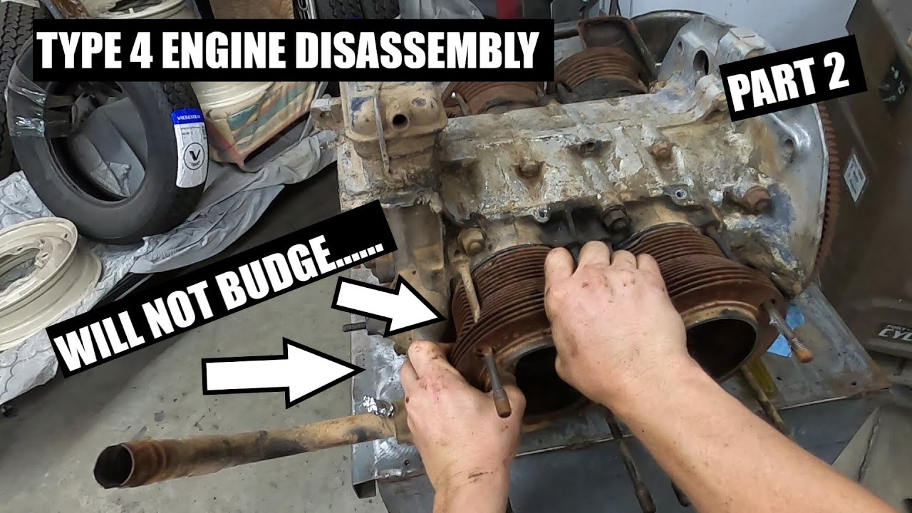 Type 4 Engine Disassembly (Part 2)