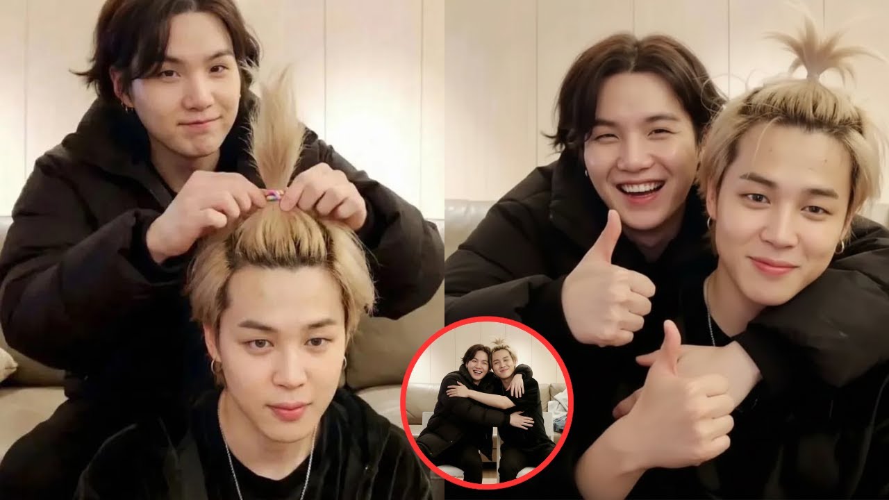 Jimin Lets Suga Tie His Hair, ARMYs Are Also Emotional!