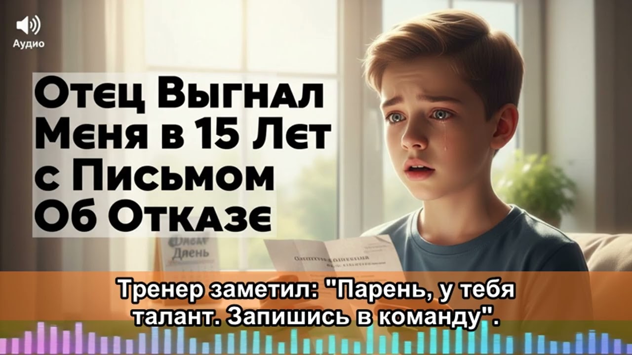 Отец выгнал меня в 15 лет с письмом об отказе от опеки в День отца,и это сломало мою жизнь навсегда.