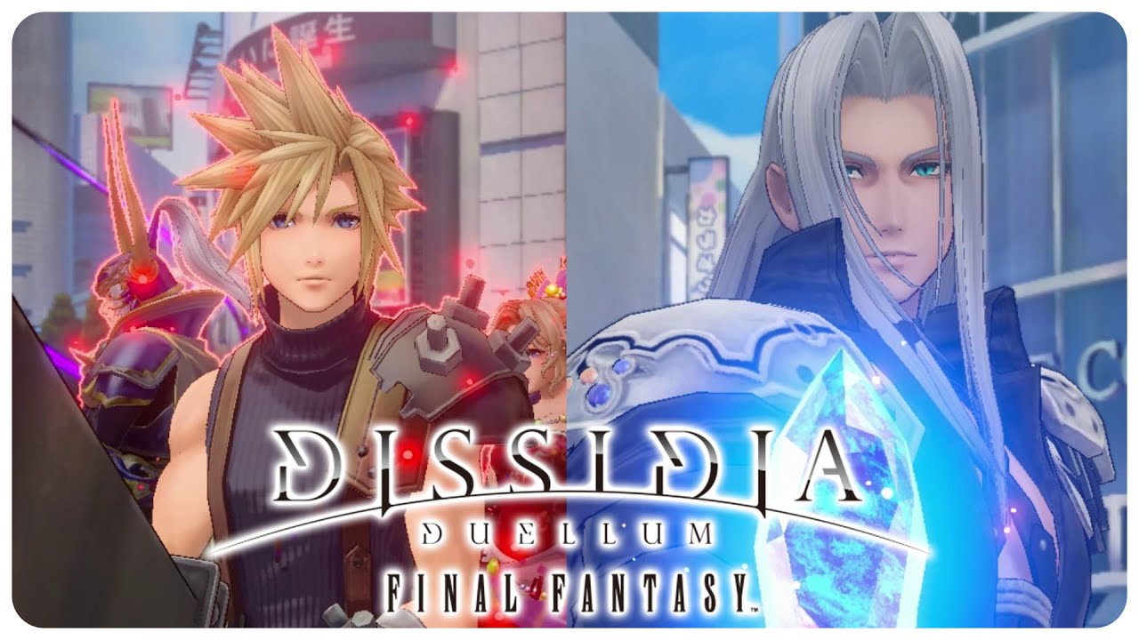 Cloud & Sephiroth get sent to modern Shibuya - Dissidia Duellum Final Fantasy